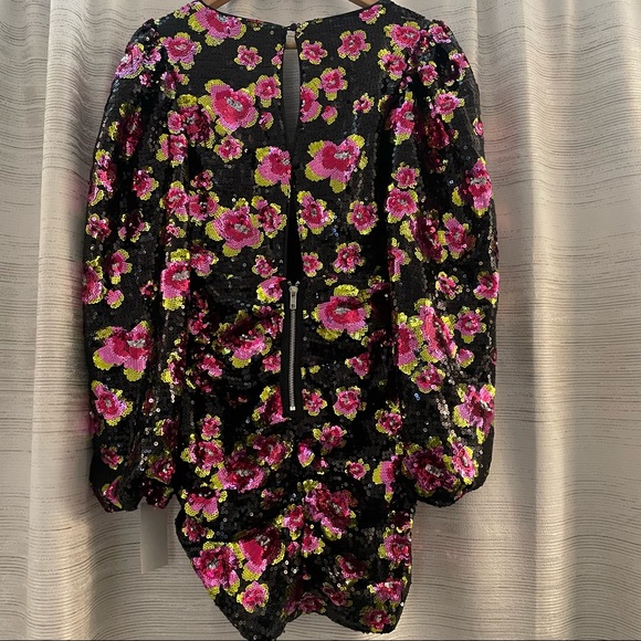 For Love and Lemons Morrison Mini Dress, Dahlia - S - Picture 4 of 8